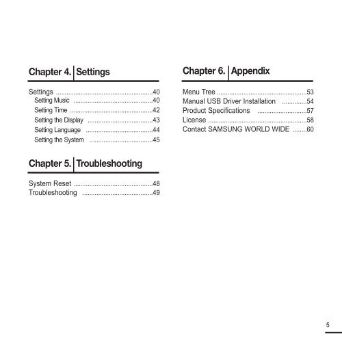 Samsung YP-F2RZ (YP-F2RZB/ELS ) - Manuel de l'utilisateur 3.18 MB, pdf, Anglais