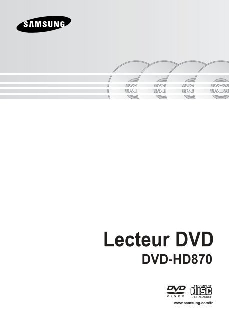 Samsung DVD-HD870 (DVD-HD870/XEF ) - Manuel de l'utilisateur 1.78 MB, pdf,  Fran&amp;ccedil;ais