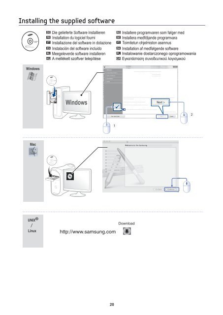 Samsung SL-X4220RX Multifonction A3 Couleur 20 ppm (SL-X4220RX/SEE ) - Guide rapide 9.94 MB, pdf, Anglais