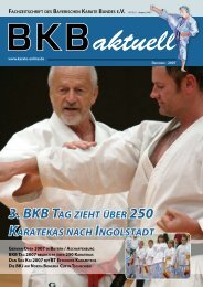 3. BKB TAG ZIEHT ÜBER KARATEKAS NACH INGOLSTADT