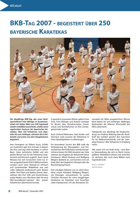 3. BKB TAG ZIEHT ÜBER KARATEKAS NACH INGOLSTADT