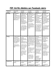 FEF 3U/4U-Molière sur Facebook rubric - madame-underhill