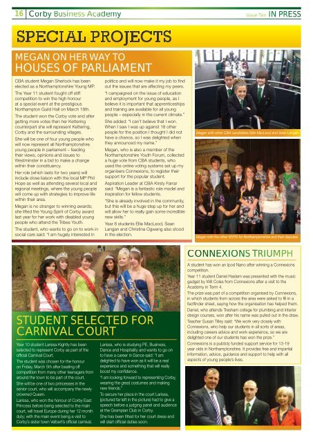 14649 CBA In-press-Issue-10.indd - Corby Business Academy