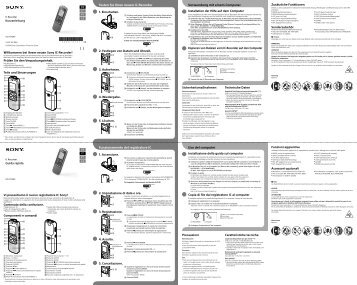 Sony ICD-PX240 - ICD-PX240 Mode d'emploi Portugais