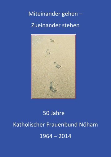 Festschrift 50 Jahre Frauenbund Nöham a