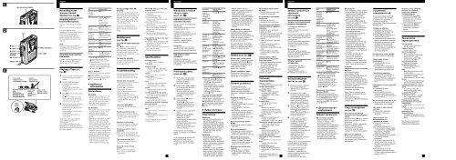 Sony TCM-400DV - TCM-400DV Consignes d&rsquo;utilisation Slovaque