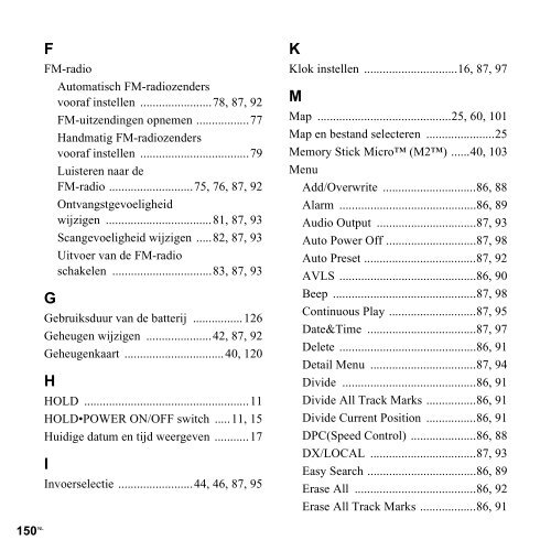 Sony ICD-PX312D - ICD-PX312D Consignes d&rsquo;utilisation N&eacute;erlandais