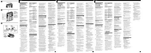 Sony TCM-200DV - TCM-200DV Consignes d&rsquo;utilisation N&eacute;erlandais