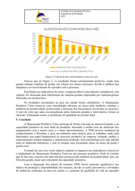 Implantação da Manutenção Produtiva Total em uma empresa automobilística do Sul de Minas Gerais