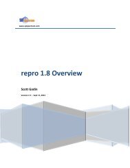 repro 1.8 Overview Scott Godin - reSIProcate