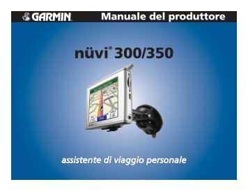 Garmin nuvi 350 GPS,Honda,North America - Manuale del produttore