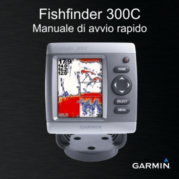 Garmin Fishfinder 300C - Manuale di avvio rapido
