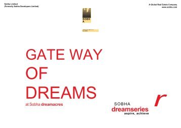 Sobha Gateway of Dreams