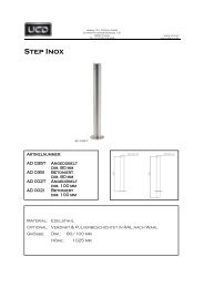 Produktdatenblatt Step Inox