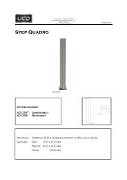 Produktdatenblatt Step Quadro