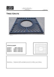 Produktdatenblatt Tree grate