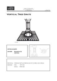 Produktdatenblatt Vertical Tree Grate