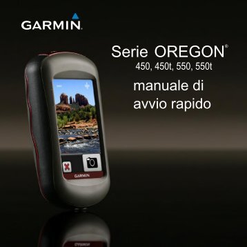 Garmin Oregon 450 GPS,w/o data,CHN - manuale di avvio rapido