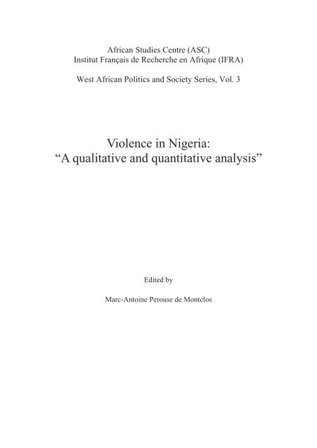 Violence in Nigeria
