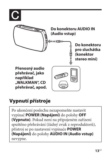 Sony SRF-18 - SRF-18 Consignes d&rsquo;utilisation Slovaque