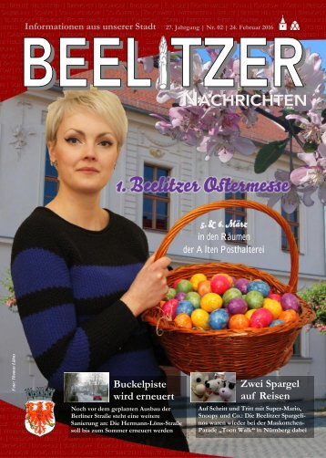 Beelitzer Nachrichten - Februar 2016