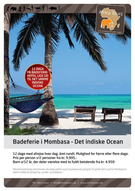 Mombasa badeferie 2017