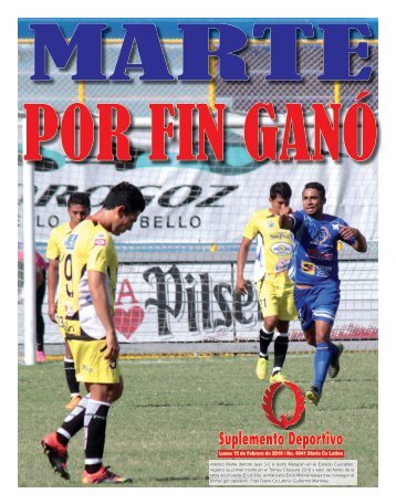 Suplemento Deportivo 15 de Febrero de 2016