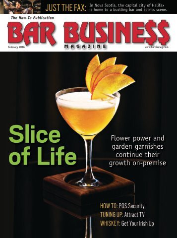 February 2016 Bar Business