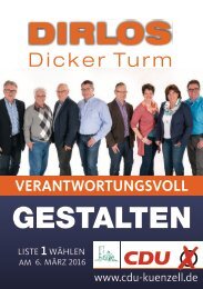 Kandidatenblatt Dirlos