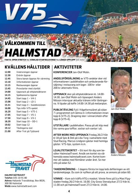 V75 HALMSTAD