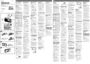 Sony ICF-M33RDS - ICF-M33RDS Consignes dâutilisation NÃ©erlandais