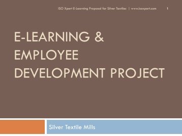 Video based E-learning Project 