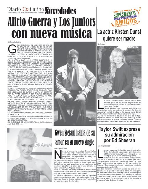 suplemento 19 de Febrero de 2016