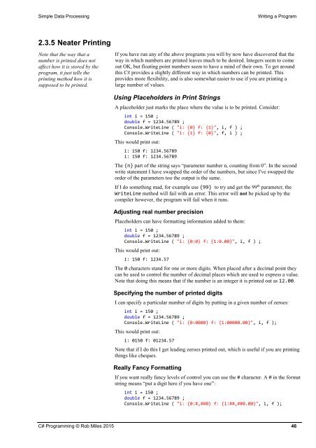 C Programming Yellow Book