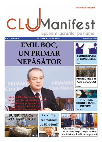 ClujManifest 2015 - Numarul 1