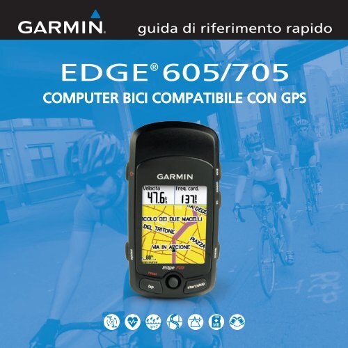 Garmin Edge&reg; 605 - guida di riferimento rapido