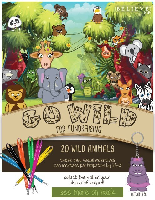 Sneak Peek Go Wild for Fundraising