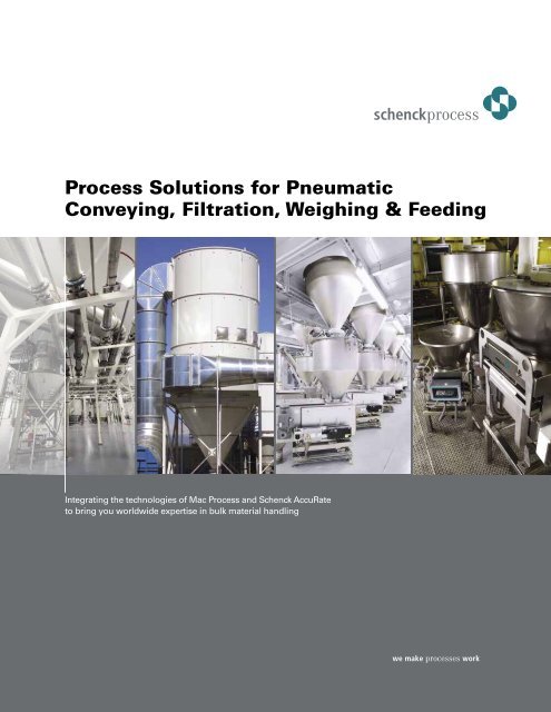 Process Solutions For Pneumatic Conveying Filtration Weighing & Feeding