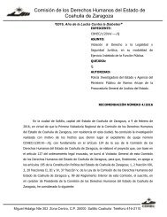 Comisión de los Derechos Humanos del Estado de Coahuila de Zaragoza