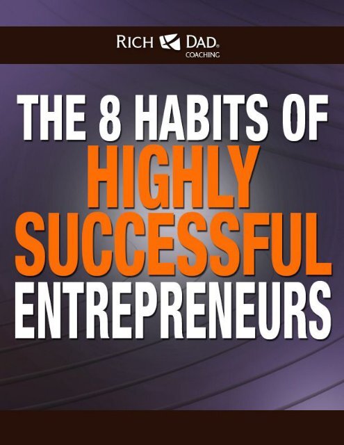 Habits Of Successful Entrepreneurs Pdf