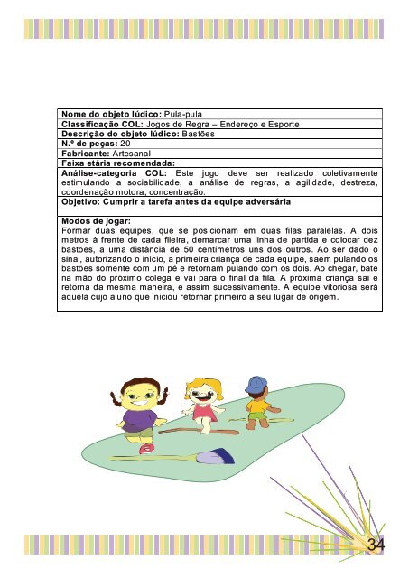CATALOGO- Ludicidade - orientações e materiais para professores do 1 ano do ensino fundamental