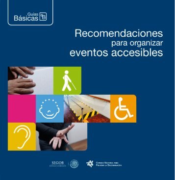 Recomendaciones eventos accesibles