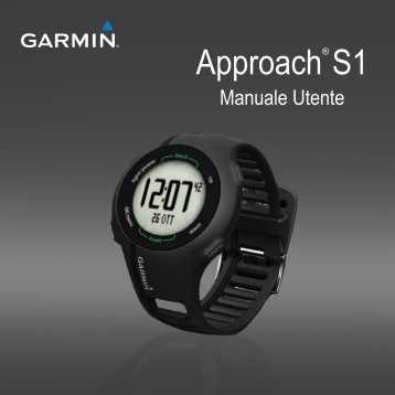 Garmin ApproachÂ® S1, Australia and New Zealand - Manuale Utente