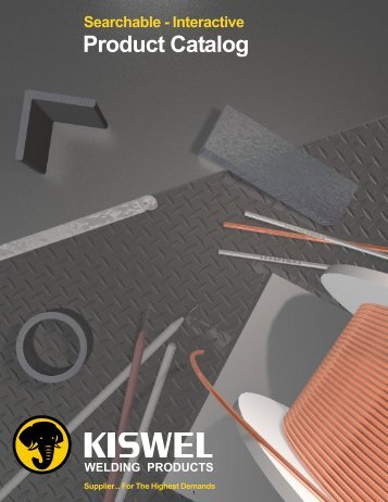 Kiswel Welding Products Interactive Catalog