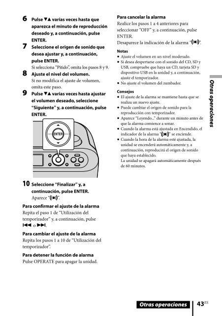 Sony ZS-R100CP - ZS-R100CP Consignes d&rsquo;utilisation Espagnol