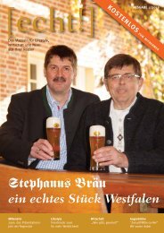 [echt!] - Ausgabe 1/2016 - Das Magazin für den Kreis Coesfeld