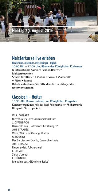 Festwoche AlpenKlassik Bad Reichenhall 2016