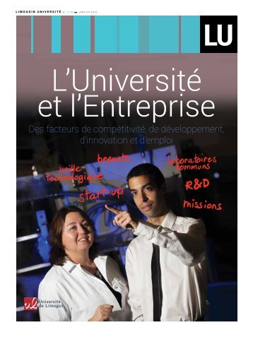 L’Université et l’Entreprise