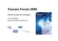 Texcare Forum 2008 - EXPO + CONSULTING