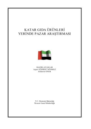 Katar Gıda Yerinde Pazar Araştırması